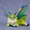 Butterfly Cat Silkworm Moth Cat Statuette Assembling Toys Ornament Cartoon Action Desktop Decorate Home Decoration Accessories