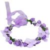 Korean Floral Bridal Wreath - Beach & Mori Girl Headpiece