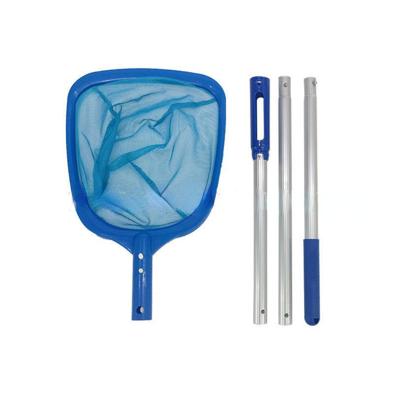 Pool Cleaning Accessories Deep Water Net for Salvaging Leaves in Swimming Pool Telescopic Pole Cleaning Deep Net