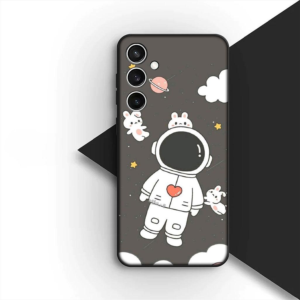 

Cover for Xiaomi Redmi Note 12 11 10 A3 Pro 10A 10C 12C Note12 5G 4G Casing Silicone Phone Case Moon Astronaut Stars Art Redmi Note 12 4G