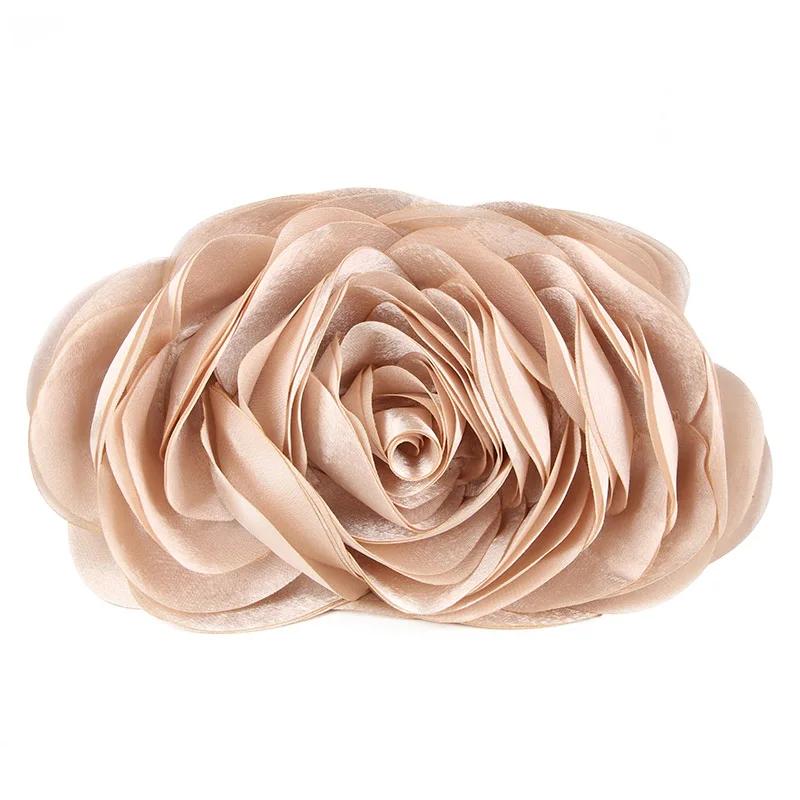 Borsa da Sera Fiore Sposa Piccola Borsa Completo Festa Borsa a Mano Matrimonio Portafoglio Donna Catena Floreale Pochette da Donna