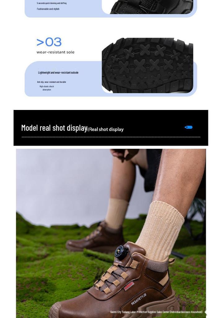 6kV Insulated Plastic Toe Labor Protection Shoes: Anti-Smash, Anti-Puncture, Wear-Resistant, Anti-Slip, Lightweight, Comfortable Work Shoes