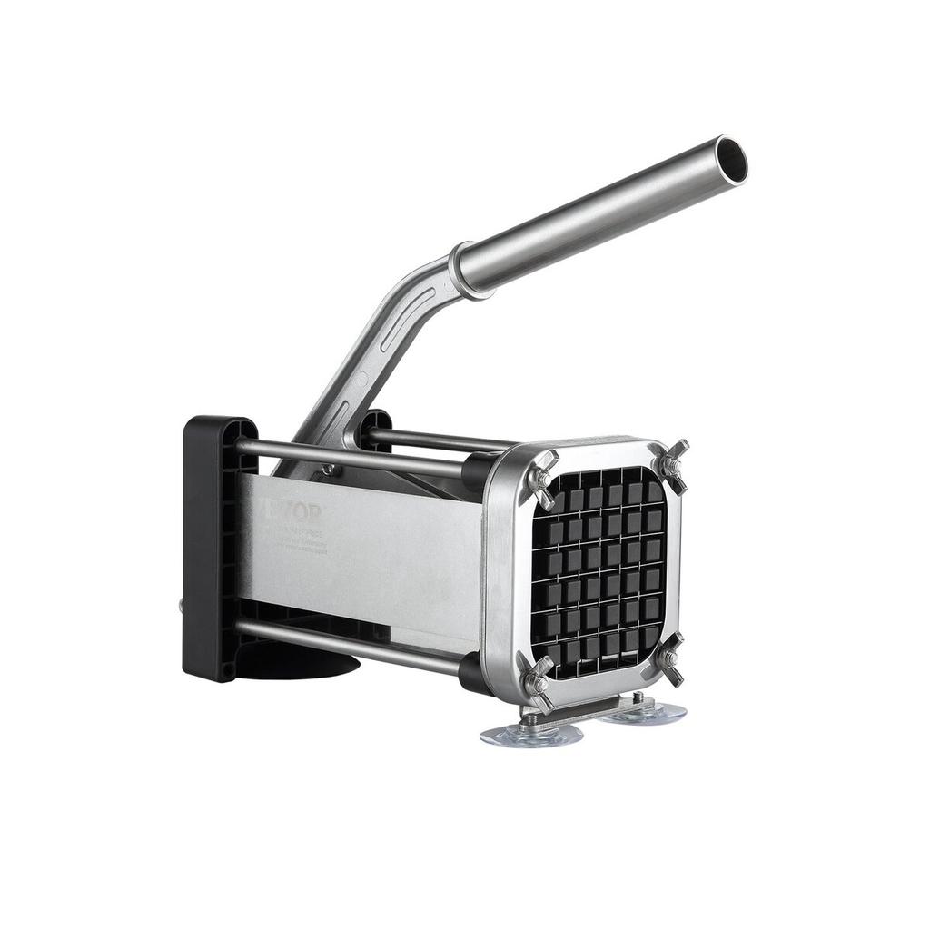 French Fry Cutter Stainless Steel Potato Vegetable Slicer Chopper 2 Blades