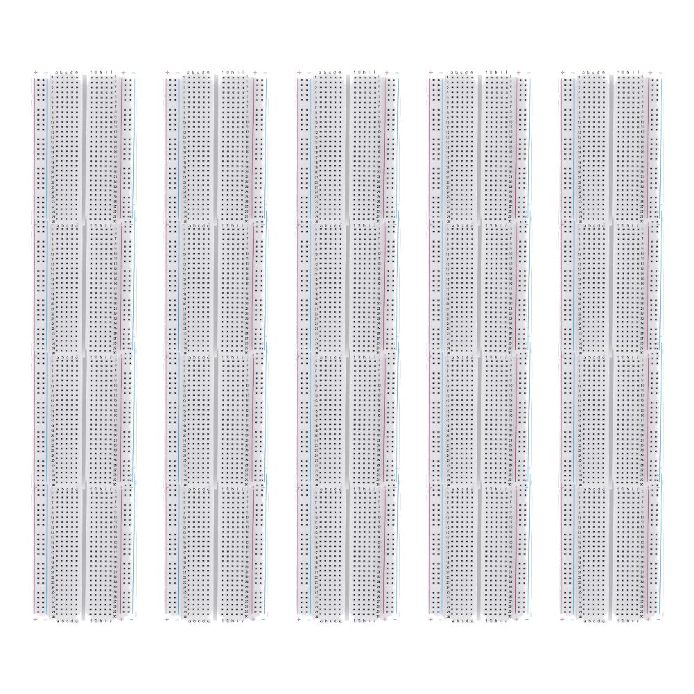 20-1pcs 400 Tie Points Solderless PCB Breadboard Spliceable Mini Universal Test Protoboard for Experiment Test Robot