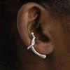 New Gothic Stereo Conch Marine Texture Ancient Copper Stud Earrings for Men Women Hallowmas Punk Zircon Vacation Accessory Gift
