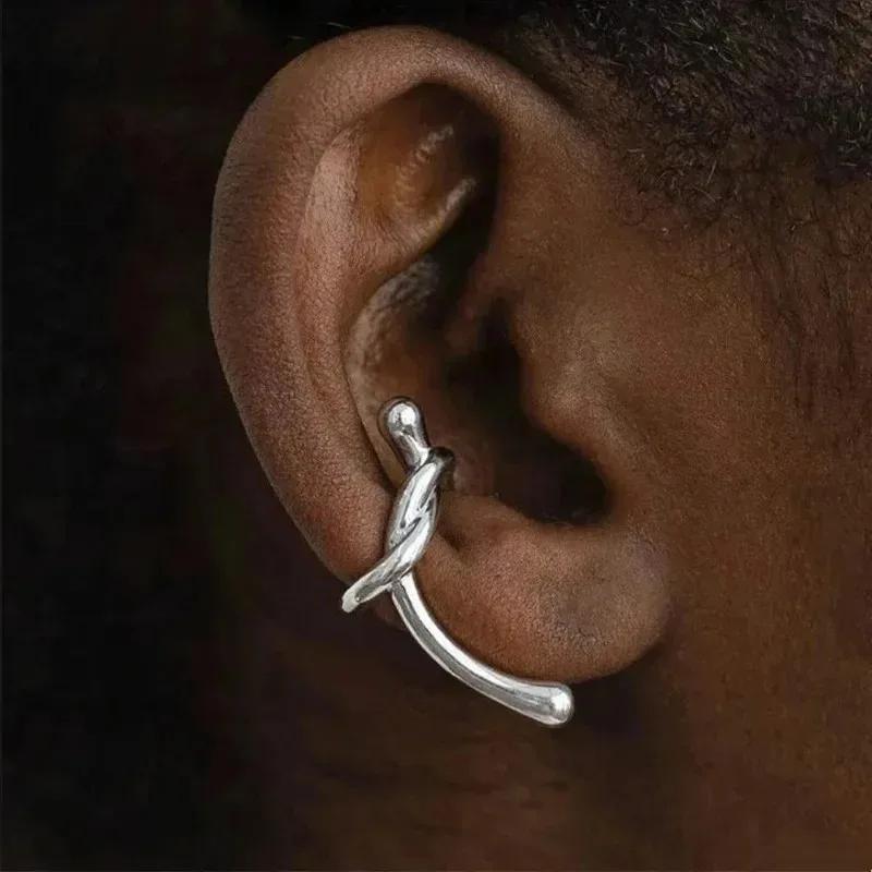 New Gothic Stereo Conch Marine Texture Ancient Copper Stud Earrings for Men Women Hallowmas Punk Zircon Vacation Accessory Gift