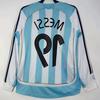 98 France Vintage Brazil Portugal Argentina England Long Sleeve Print Retro jersey