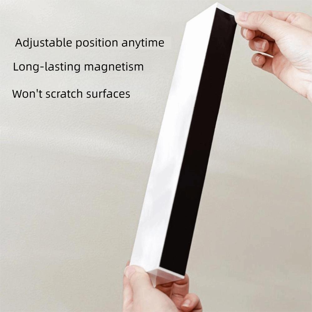 Plastic Magnetic Pocket Tissue Storage Box Wall Mounted Adjustable Mini Napkin Storage Box Space Saving Large Capacity