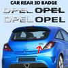 Adesivo Lettere ABS Bagagliaio Posteriore Auto Emblema Badge Logo Per Corsa Astra Insignia Vectra Zafira Meriva Mokka Grandland