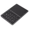 Wireless Numeric Keypad Touchpad Design 22 Keys 2.4G Dual Mode Connection Type C Interface Laptop KeypadGray
