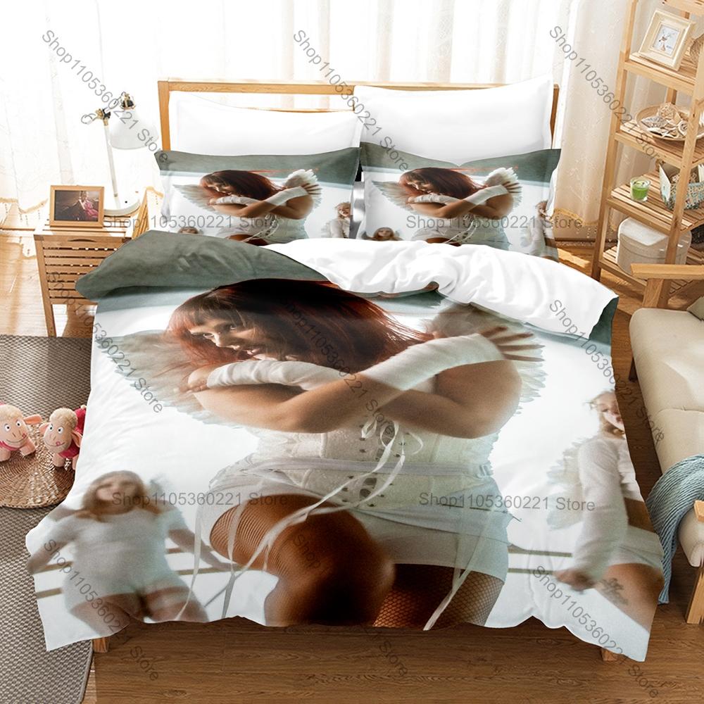 JADE Angel Of My Dreams Bedding Set Duvet Cover + 2 Pillowcases Jade Thirlwall Pop Singer Single Cover Bedroom Decor