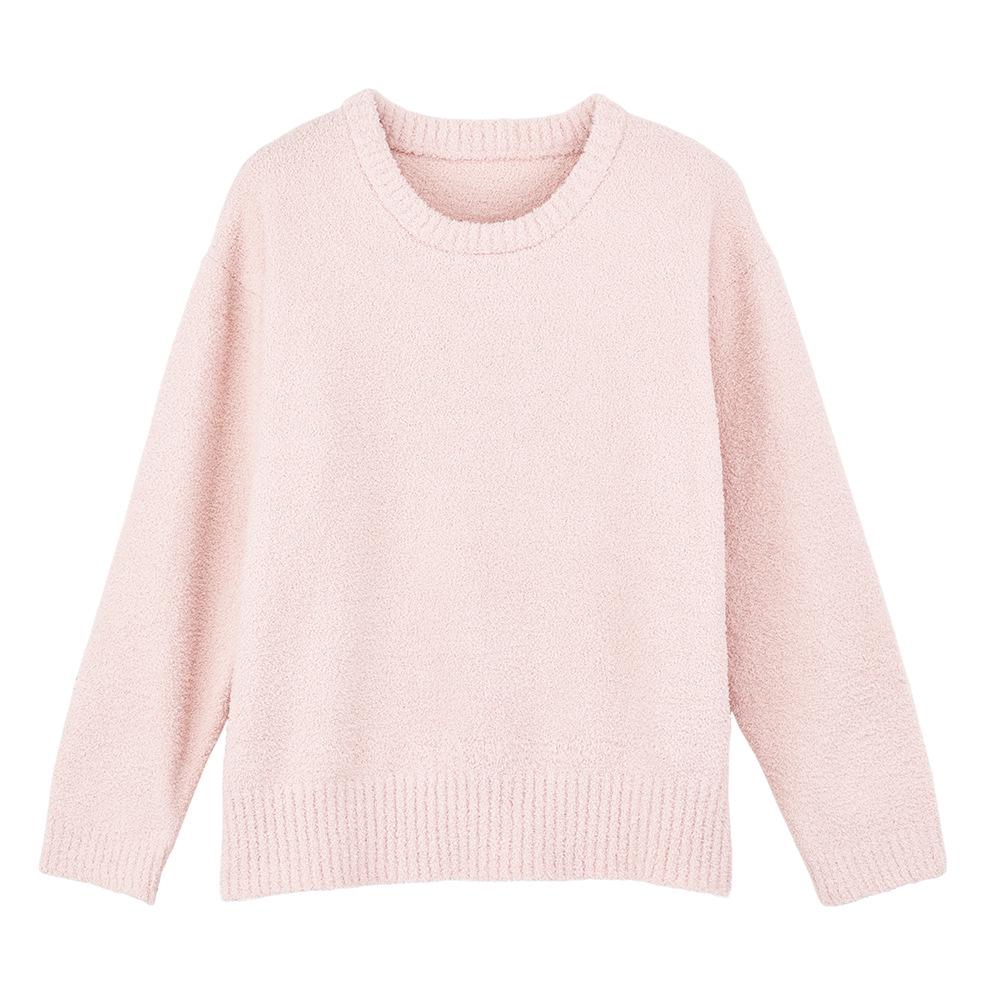 Damen Fleecegefütterter Kapuzen-Cardigan und Lange Hose Set