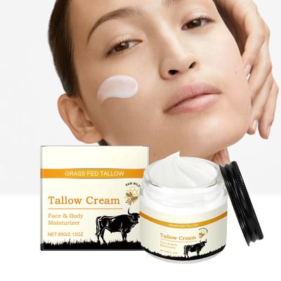 Tallow Honey Balm  Cowfat Face Cream Nourishes And Tender Skin, Repairs And Soothe The Face, Moisturize And Tighten The Skin 60g