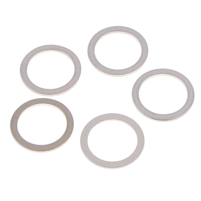 M18 Oil Drain Plug Washer Gasket Kit Metal Crush Seal for Engine Oil Pan Draining and Car Repair