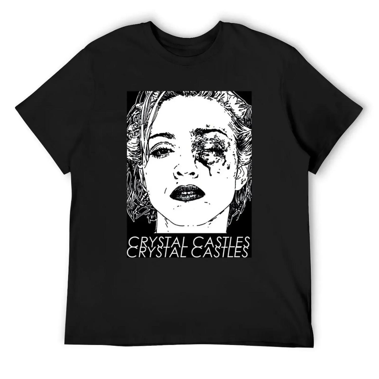 CRYSTALCASTLES T-Shirt sublime blanks Clothing mens graphic t-shirts funny S