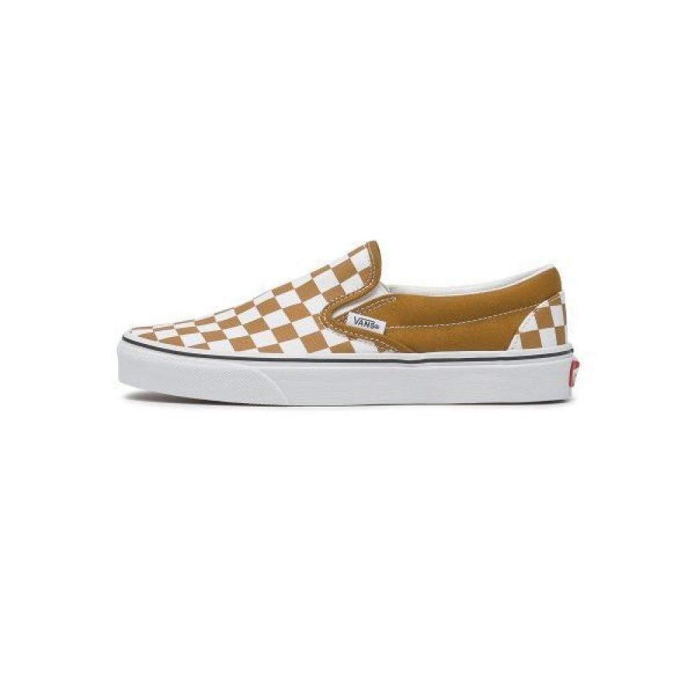 

Vans Classic Slip On Checkerboard Golden Brown Vn000bvz1m71 265