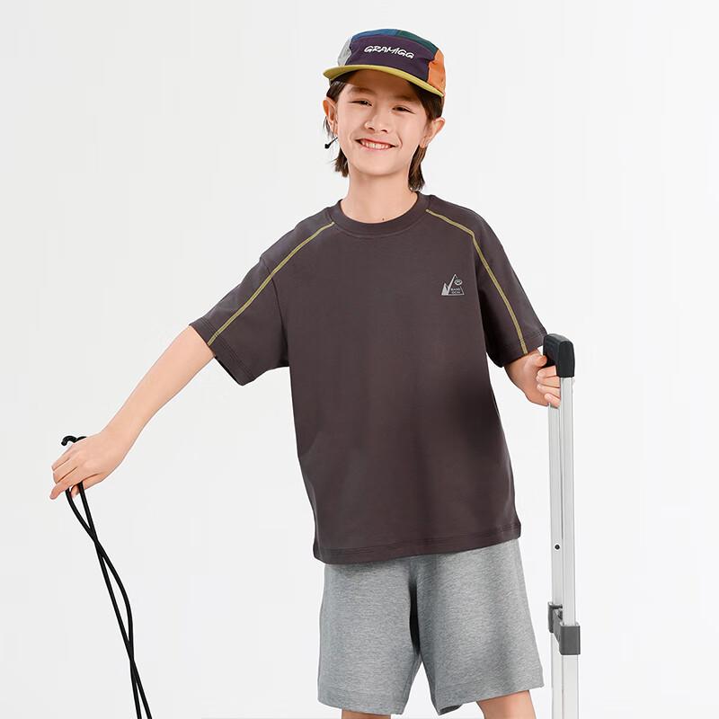 BanDuXian Boys  2025 Summer Quick-Dry Sport T-Shirt 120