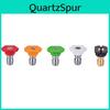 Pressure Nozzle Quickconnect Tool 5pcs Washer Spray Nozzle Tips Multiple Degree