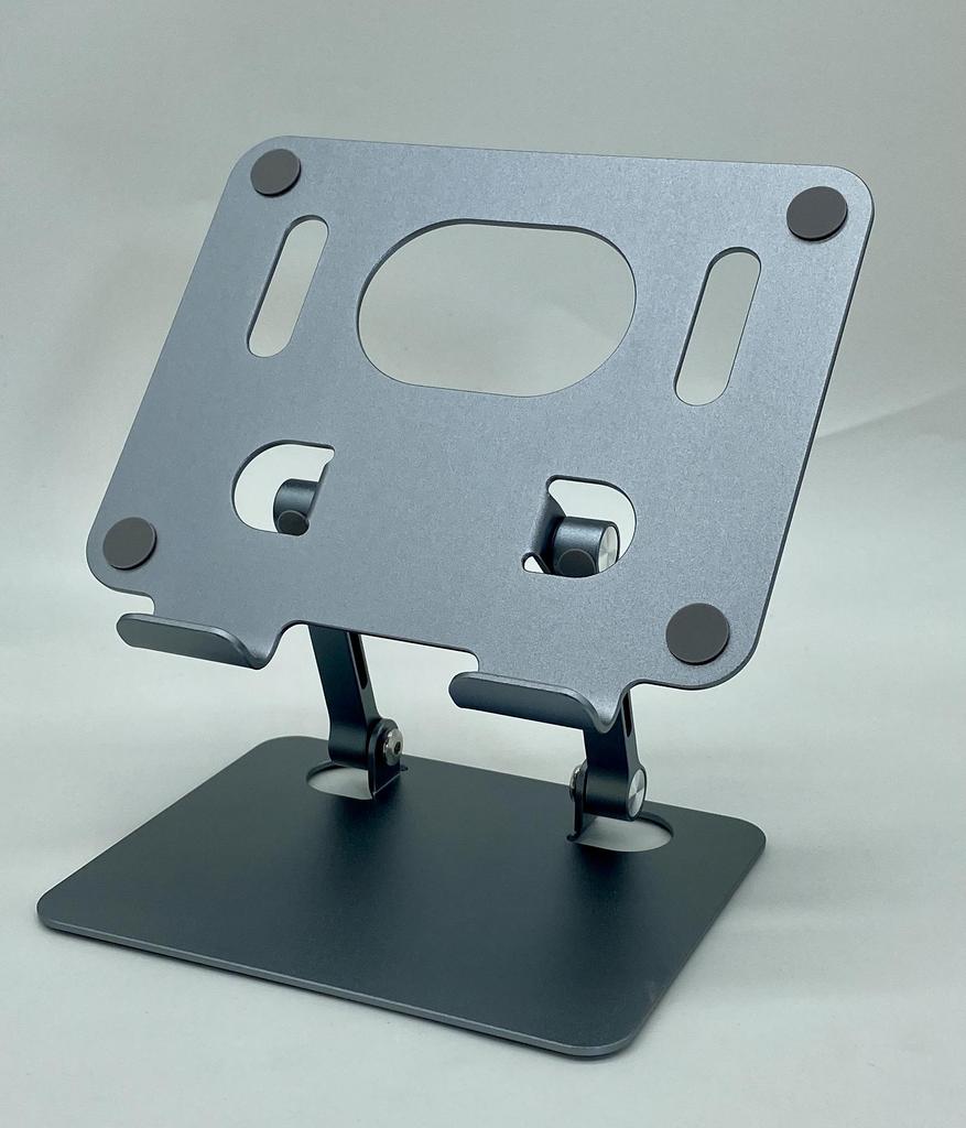 Adjustable 360° Rotating Aluminum Tablet & Phone Stand