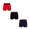 BONITOS 3ks sexy pánské kalhotky ventilační boxerky pro pánské spodky Bavlněné pánské spodní prádlo Značka