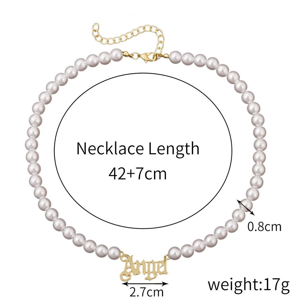 Multi-Layer Irregular Baroque Pearl Necklace - Vintage European & American Style