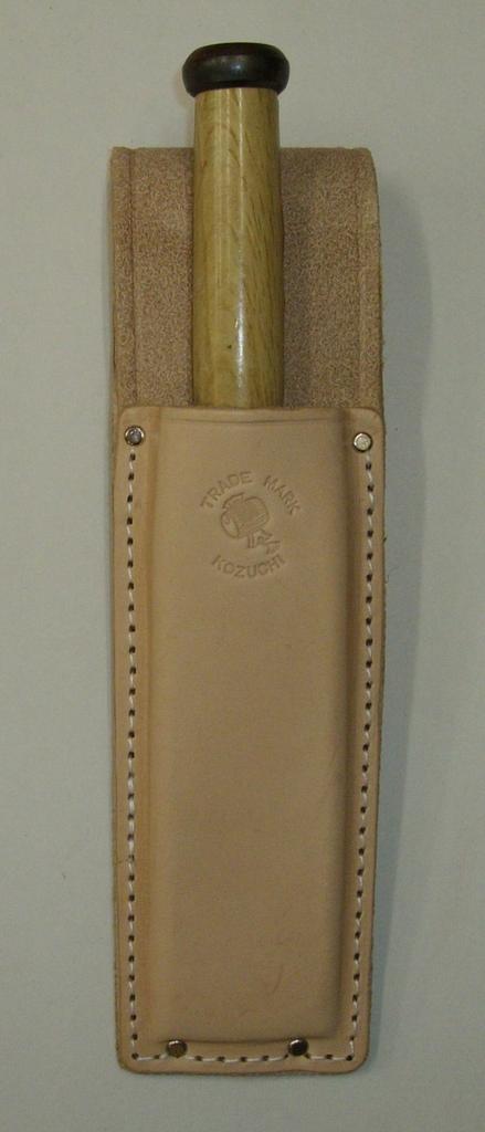 Kozuchi Tanned Leather Chisel Inches Case, 1.5 Thick, SC-23