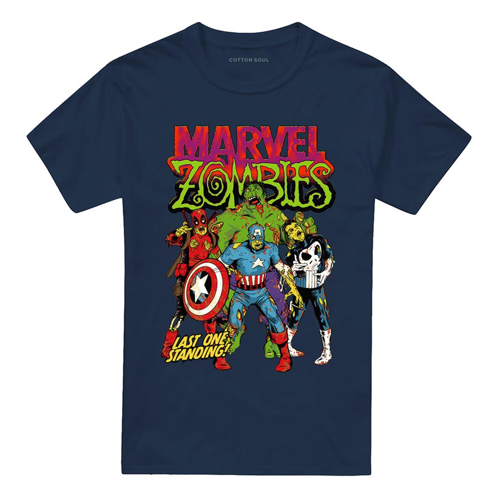 Marvel Zombies Unisex Adult Last One Standing T-Shirt