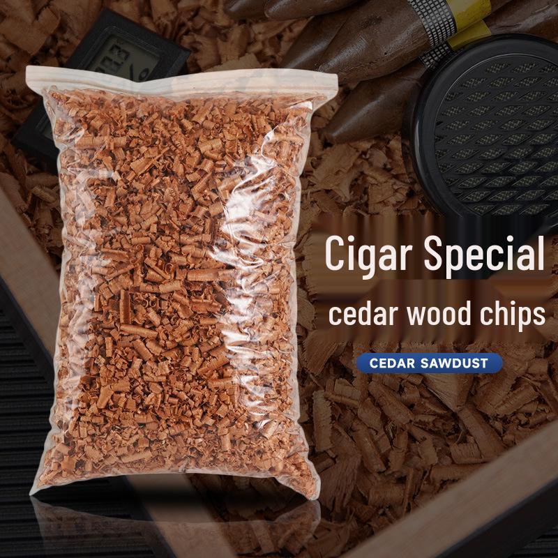Spanish Cedar Humidifying Wood Shavings - 50g Moistureproof Cigar Care Accessories
