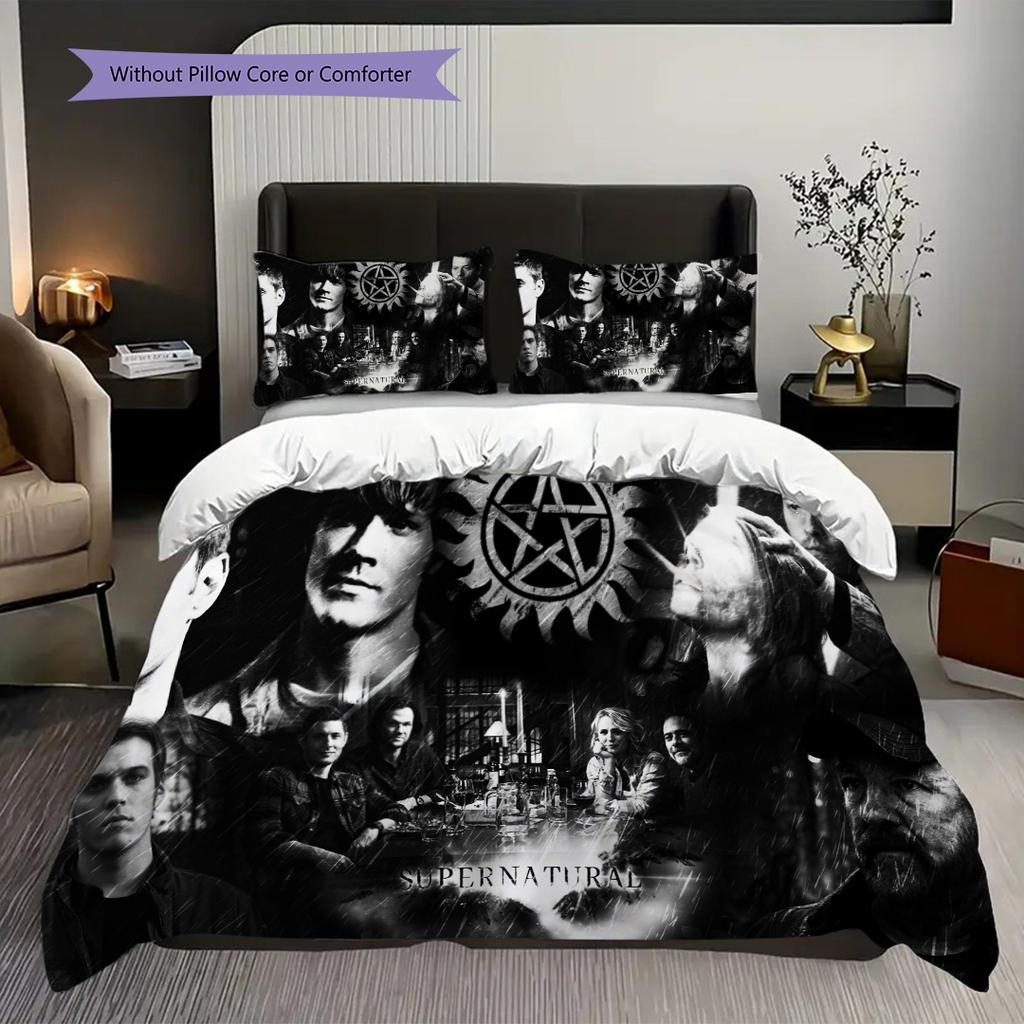 Supernatural Journey Threepiece Set 1 Duvet Cover 2 Pillowcase Without Core Duvet Cover And Pillowcase Bedding Set Soft And Comfortable