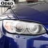 Kouřová černá ochranná fólie na světlomety auta Průhledná TPU samolepka na přední světla pro BMW M3 E90 E92 E93 2007-2013 Příslušenství