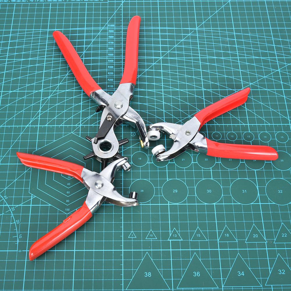 Multifunctional Belt Puncher Lther Hole Punch Pliers   Plier Grommet Tool
