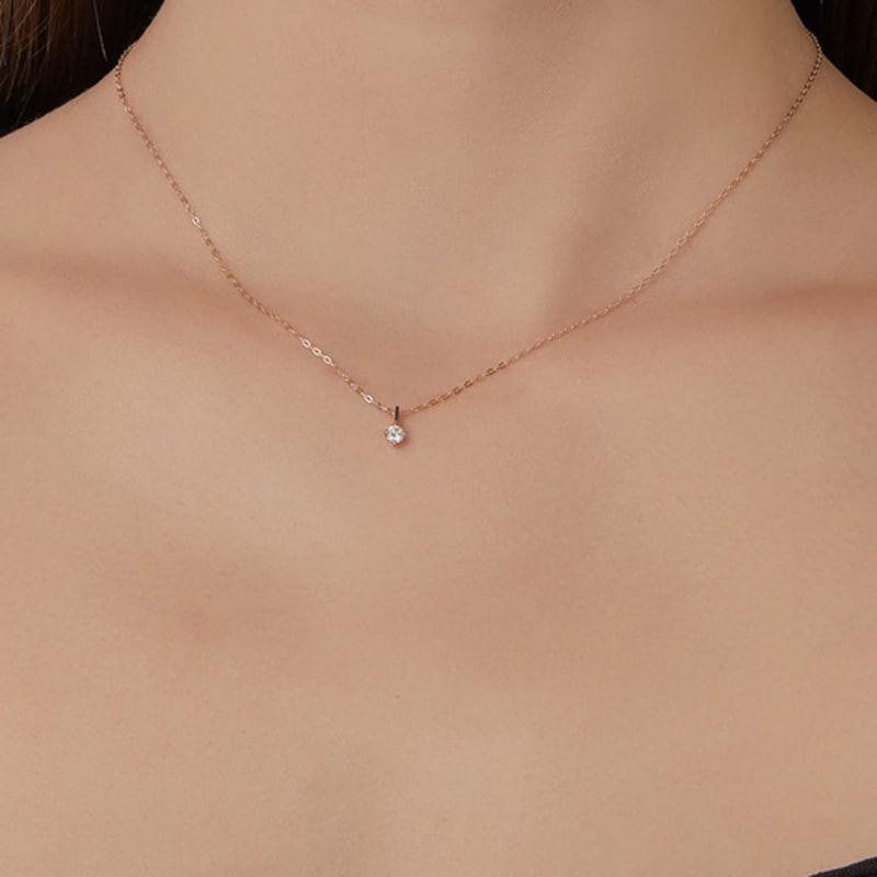 DIDIER DUBOT Miss Doo Collier Diamant 14K JDRNRXF204C