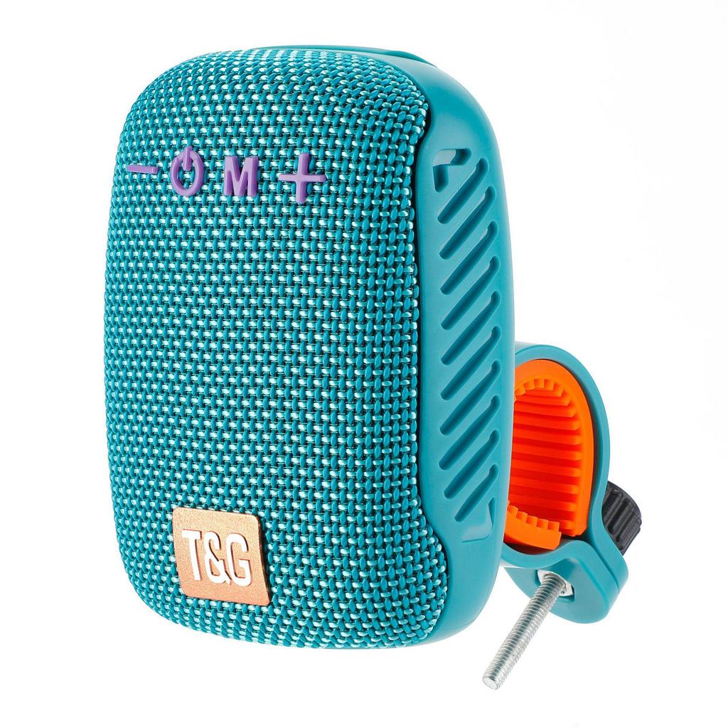 Waterproof Bluetooth Cycling Speaker with Mount - Portable Wireless Subwoofer & Card Slot