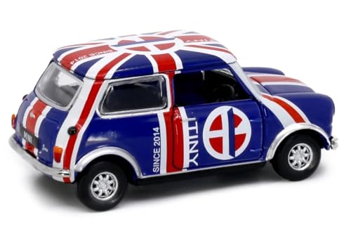 Tiny City 1/50 Mini Cooper Mk 1 Union Jack (TINY 10th Anniversary) Diecast Model Car