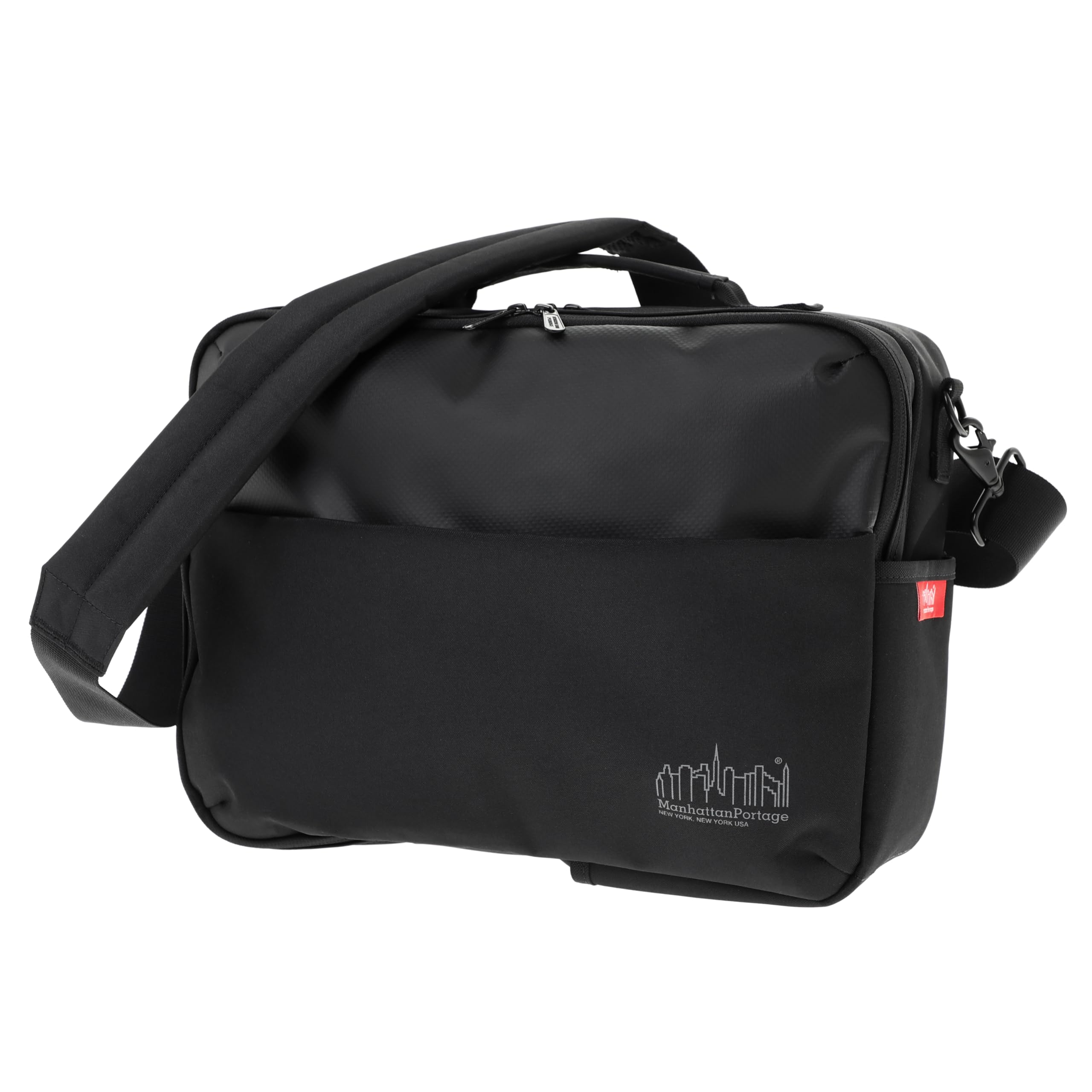 

Genuine Briefcase Pacific Rockfeller Briefcase Black [Manhattan Portage] [Official] чорний