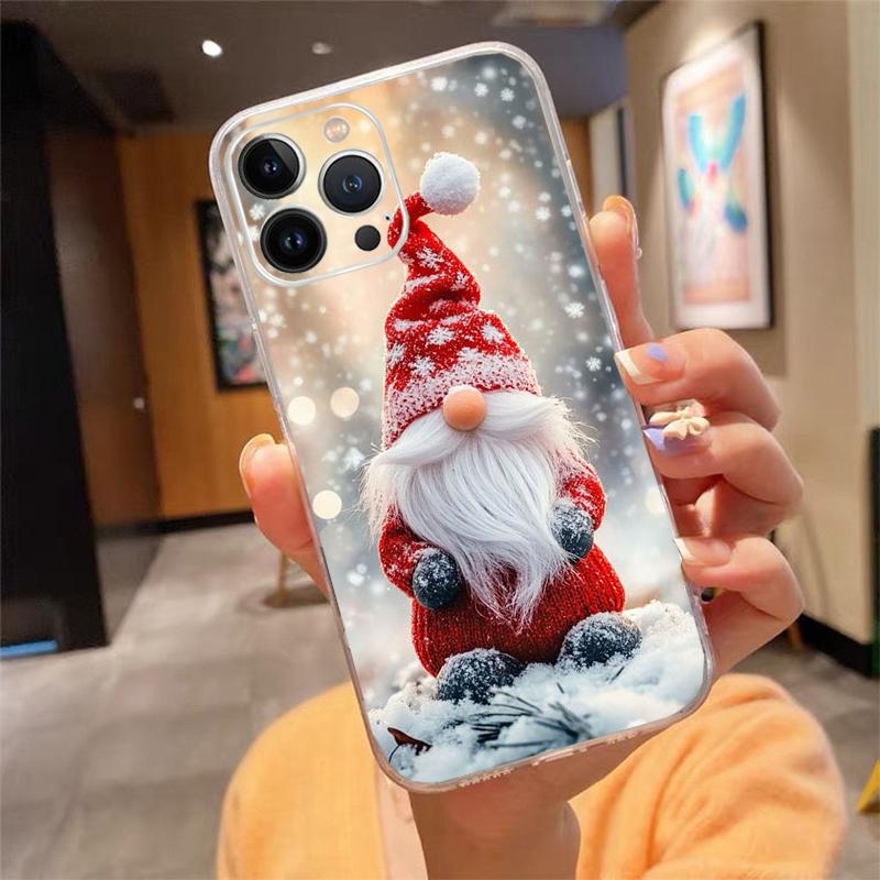 Christmas Art Phone Case For iphone 17 Pro Max 17 Air 16 15 14 13 Pro Max 15 16 Pro 15Plus Christmas Art