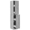 VidaXL Apothecary Cabinet Sonoma Grey 30x41x174.5cm Engineered Wood, Apothecary Chest, Apothecary Furniture, Chest To 3309632