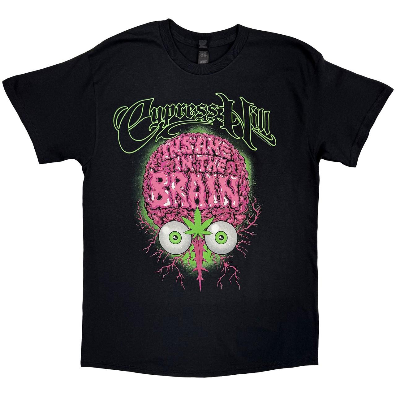 Cypress Hill Insane In The Brain 2026 EU Tour T-Shirt New & Official XXXXL