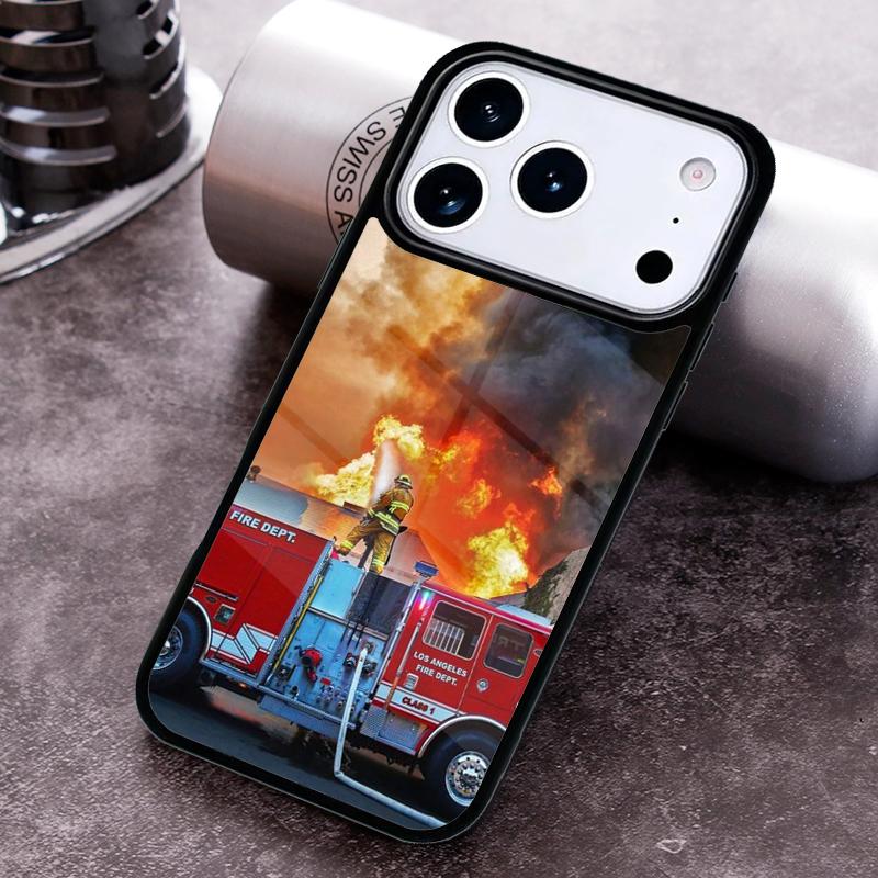 

Firefighter Heroes Phone Case for iPhone 17 16 15 Pro Max Air 14 13 12 11 Plus Shockproof Cover iPhone 15
