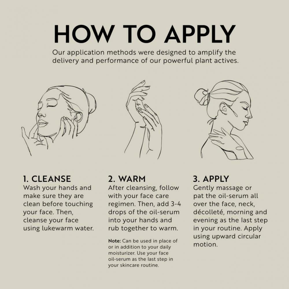 Katini Skin Celestial Nightly Skin Repair Oil Serum 1.7 Oz 50 Ml