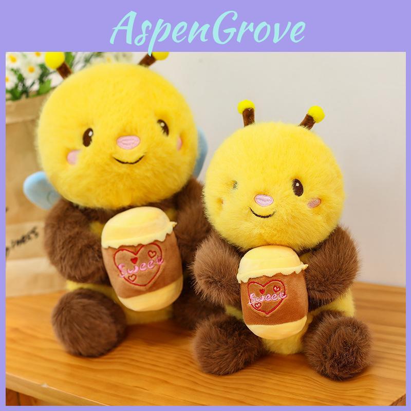 Honeybee Plush With Pp Cotton Filling Perfect For Kid Sleep And Gifts