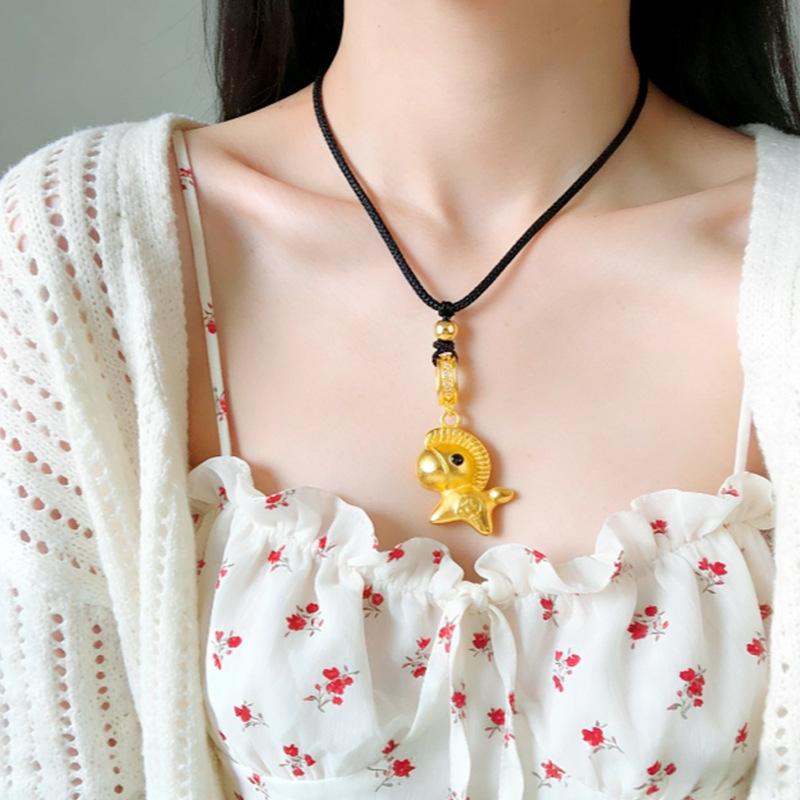 Versatile and High-end Zodiac Pony Girl Light Luxury Style Jewelry Necklace Pendant