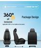 Faux Leather Car Seat Covers for Bluebird Sylphy Classic, Qashqai, Tiida Sun