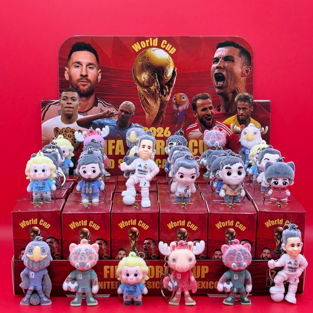 2026 FIFA World Cup USA Canada Mexico Plush Velvet Mascot Doll Kids Toy Collectible Blind Bag