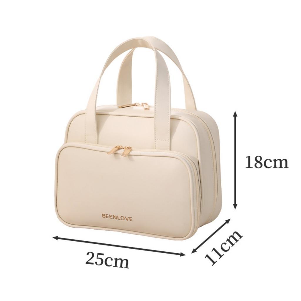 Handheld Square Wash Bag, Travel Cosmetics Storage Bag, Waterproof Makeup Bag, Large Capacity