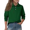 Children's Daily Casual Long-sleeved Gradient Tops T-shirts  Shirts