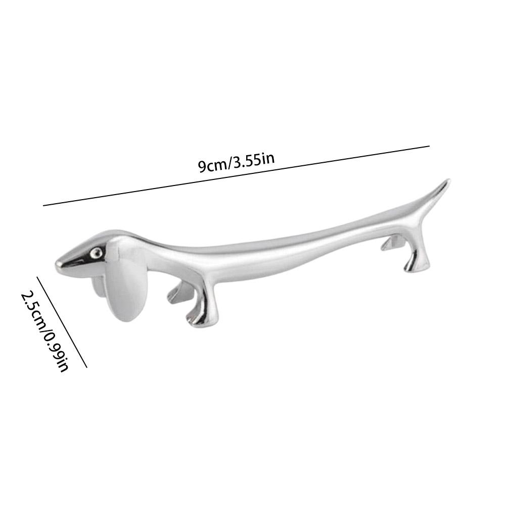 Cute Animal Chopstick Rest Metal Dog Chopstick Holder Creative Deer Japanese Style Tableware Chopstick Stand Utensil Rest Decor