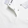 FILA Golf Series Fashion Simple Sports Comfortable Knitted Short Sleeve Polo Shirt Women tops Jade-White A11W625109FWT