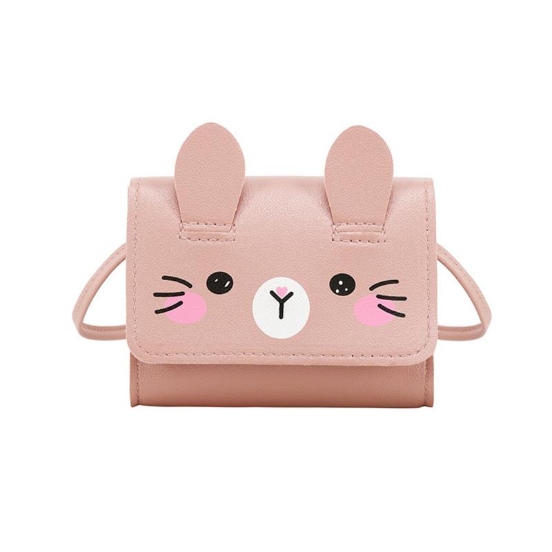 Children's Mini Handbags Cute Kids Coin Purse Wallet Fashion Princess Baby Girls PU Leather Small Shoulder Crossbody Bag