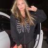 Y2K Rhinestone Hoodies Women Gothic Black Zip Up Oversized Sweatshirts Female Retro Harajuku Hooded Jacket Streetwear